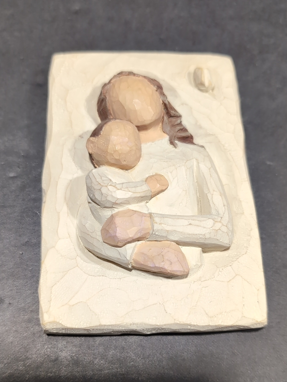 Willow Tree 2001 Everyday A Miracle,Mother And Child Wall Plaque.